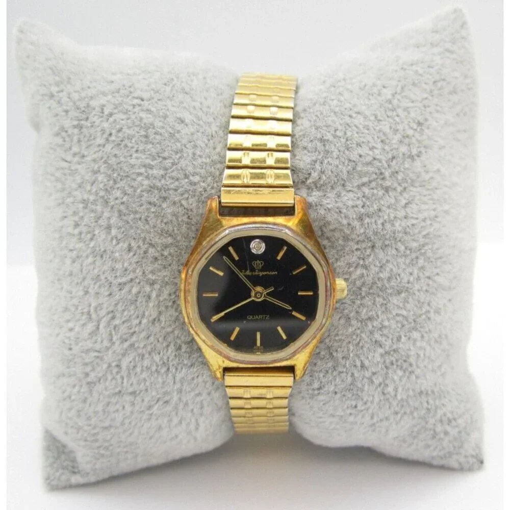 Women Jules Jurgensen Quartz WR Analog 21mm Round Watch (H345)
